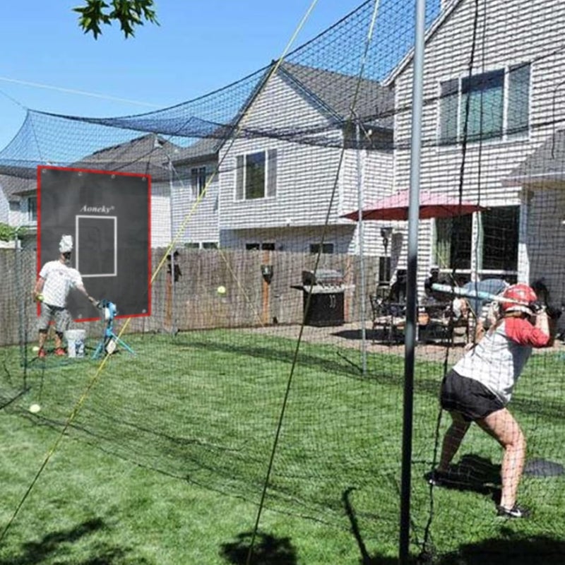 Aoneky 4x6ft Strike Zone Training Backdrop for Youth Baseball/Softball - Batting Cage Backstop - Image 5